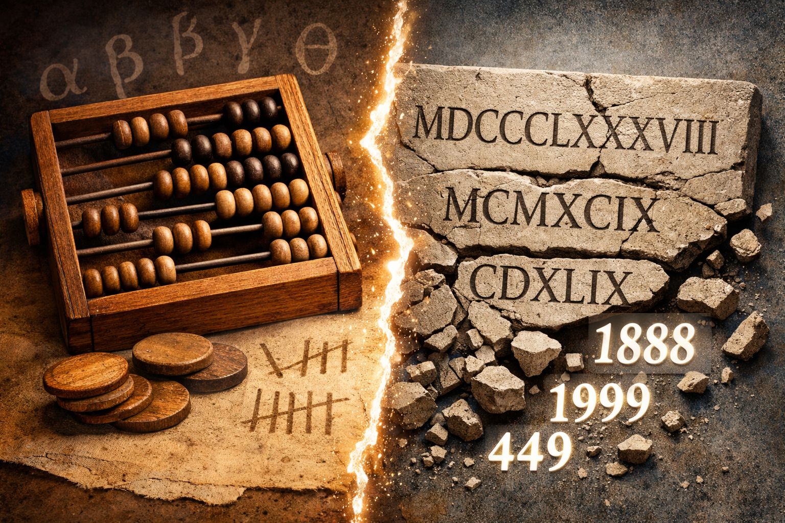 Numeri senza calcolo: il paradosso delle numerazioni antiche